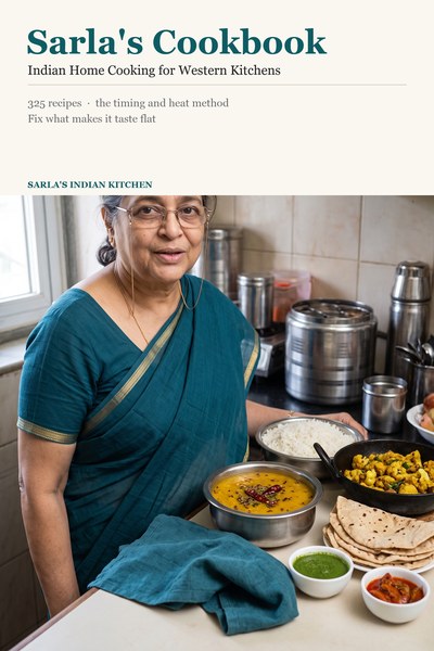 Sarla's Cookbook cover